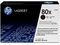 HP 80x - hoog rendement - zwart - origineel - LaserJet - tonercartridge (CF280X)