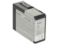 Epson T580 - lichtzwart - origineel - inktcartridge