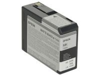 Epson T5808 - matzwart - origineel - inktcartridge