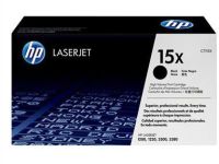 HP 15X - hoog rendement - zwart - origineel - LaserJet - tonercartridge (C7115X)