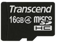 Transcend - flashgeheugenkaart - 16 GB - microSDHC