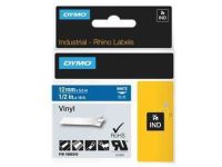 DYMO Rhino Coloured Vinyl - tape - 1 rol(len) - Rol (1,2 cm x 5,5 m)