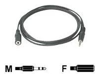 C2G 2m 3.5mm Stereo Audio Extension Cable M/F audio kabel Zwart