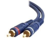 C2G 0.5m Velocity RCA Audio Cable audio kabel 0,5 m Zwart