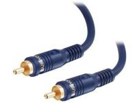 C2G 5m Velocity Bass Management Subwoofer Cable audio kabel RCA Zwart