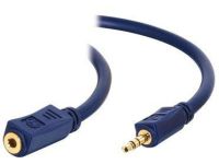 C2G 2m Velocity 3.5mm Stereo Audio Extension Cable M/F audio kabel Zwart