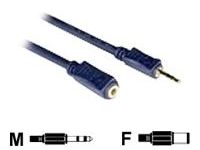 C2G 15m Velocity 3.5mm Stereo Cable audio kabel Zwart