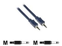 C2G 0.5m Velocity 3.5mm Mono Cable audio kabel 0,5 m Zwart