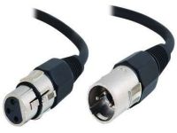 C2G 5m Pro-Audio XLR M / F audio kabel XLR (3-pin) Zwart