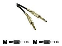 C2G 0.5m Pro-Audio 6.3mm Cable M/M audio kabel 0,5 m 6.35mm Zwart