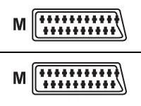 C2G 80427 SCART-kabel 1 m SCART (21-pin) Zwart