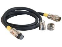 C2G 1m RapidRun™ UXGA Runner™ Extension Cable - CL2-Rated 1m Zwart coax-kabel