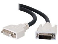 C2G 2m DVI-D Dual Cable DVI kabel Zwart