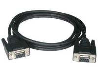 C2G 5m DB9 F/F Modem Cable netwerkkabel Zwart