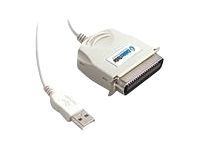 C2G USB to IEEE-1284 Printer Cable - parallelle adapter