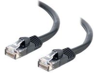 C2G 1 m Cat5e Booted Unshielded (UTP) netwerkpatchkabel - zwart