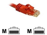 C2G Cat6 Booted Unshielded (UTP) Network Patch Cable - verbindingskabel - 50 cm - rood