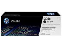 HP 305X - hoog rendement - zwart - origineel - LaserJet - tonercartridge (CE410X)