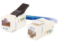 C2G Cat6 RJ45 UTP Toolless Keystone Jack - modulair insteeksel