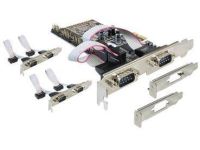 DeLock PCI Express Card > 6x Serial - seriële adapter - 6 poorten