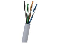 C2G 305M Cat6 550MHz UTP Solid PVC CMR Cable netwerkkabel Grijs U/UTP (UTP)