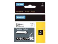 DYMO IND - flexibel etikettape - 1 rol(len) - Rol (1,9 cm x 4 m)