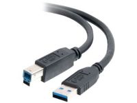 C2G 3m USB 3.0 USB-kabel USB A USB B Zwart