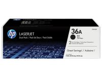 HP 36A - 2 - zwart - origineel - LaserJet - tonercartridge (CB436AD)