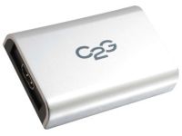 C2G 81637 USB grafische adapter Zwart, Grijs