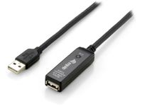 Equip 133310 USB-kabel 10 m USB 2.0 USB A Zwart