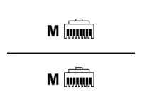 C2G 1m Cat5e RJ-45 m/m netwerkkabel Wit