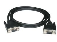 C2G 3m DB9 F/F Modem Cable netwerkkabel Zwart