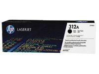 HP 312A - zwart - origineel - LaserJet - tonercartridge (CF380A)