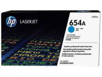 HP 654A - cyaan - origineel - LaserJet - tonercartridge (CF331A)