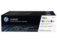 HP 131A originele cyaan/magenta/gele LaserJet tonercartridges, 3-pack