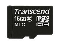 Transcend - flashgeheugenkaart - 16 GB - microSDHC