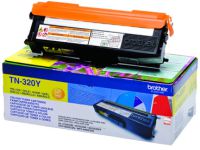 Brother TN320Y - geel - origineel - tonercartridge