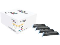 Freecolor 2600-4-FRC tonercartridge Zwart, Cyaan, Magenta, Geel 4 stuk(s)