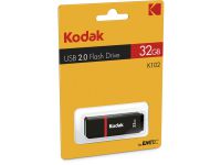 Kodak K100 32GB USB flash drive USB Type-A 2.0 Zwart, Rood