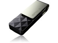 Silicon Power 32GB Blaze B30 USB 3.1 draaibare flashdrive Zwart